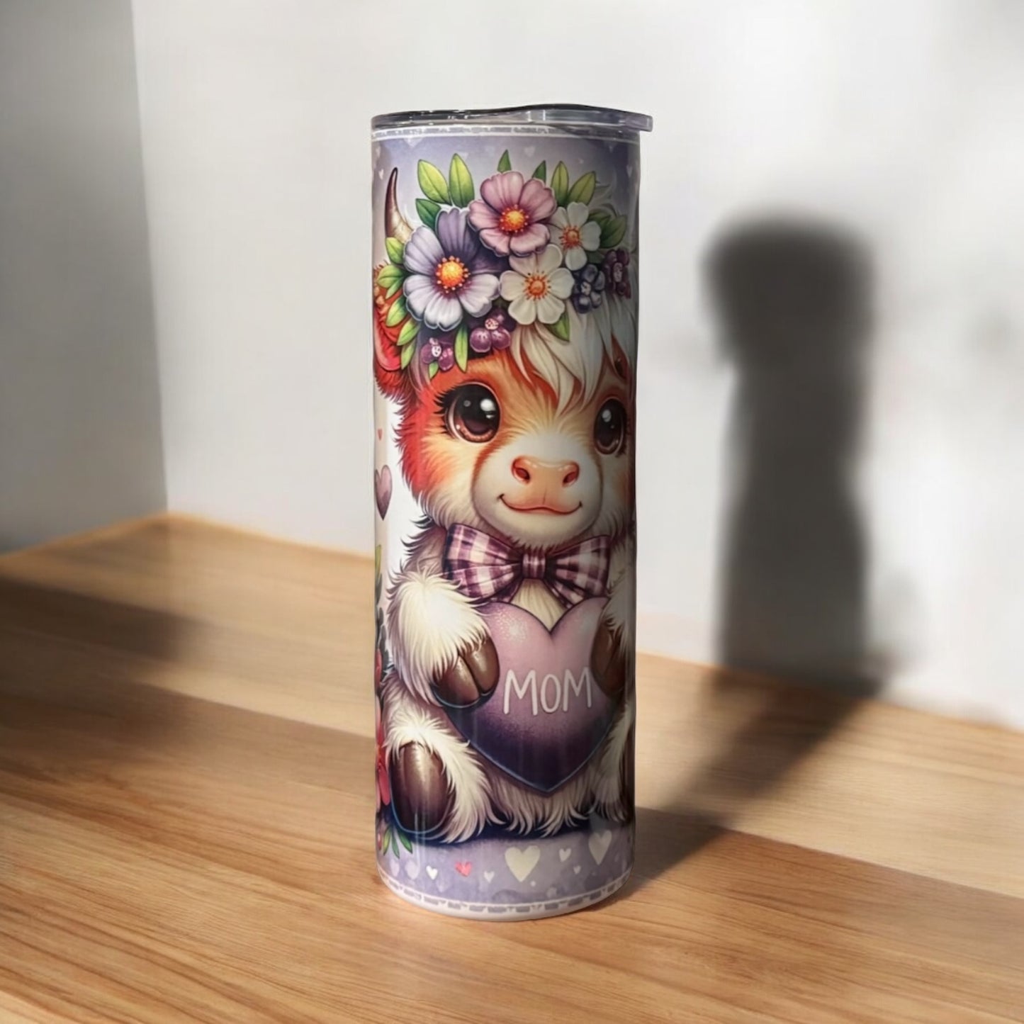 Highland Cow tumbler
