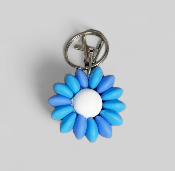 Mini flower key ring