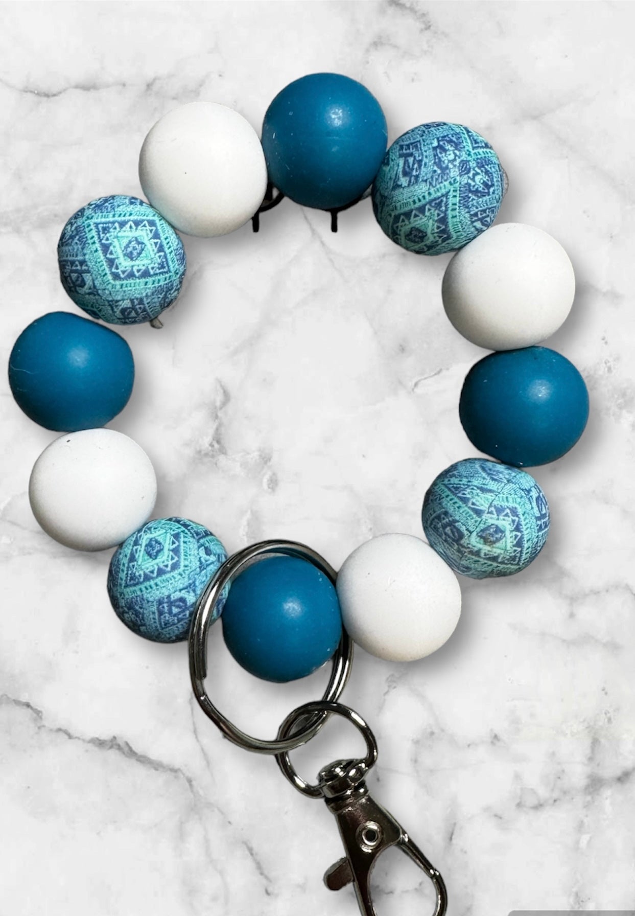 Mini wristlet key chain