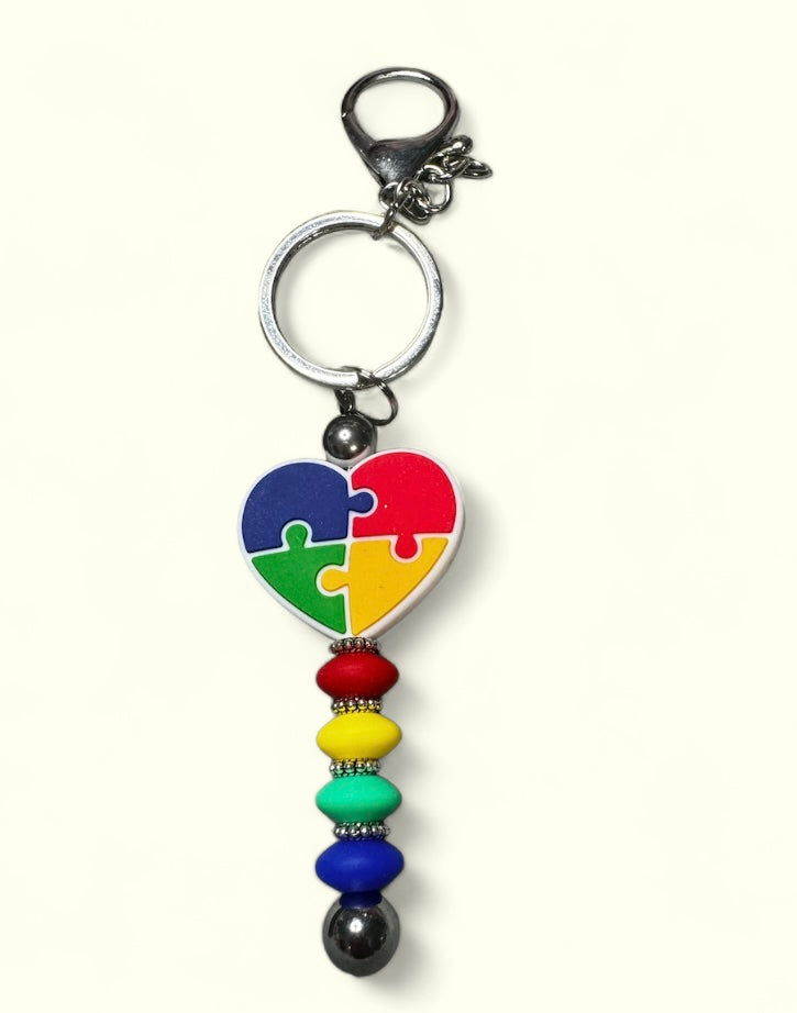 Straight key chain