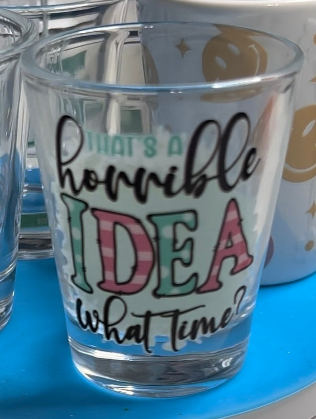 Shot glasses