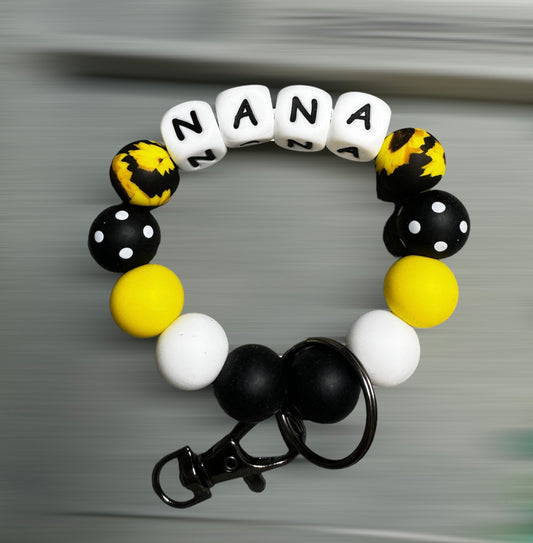 Small Nana wristlet key ring